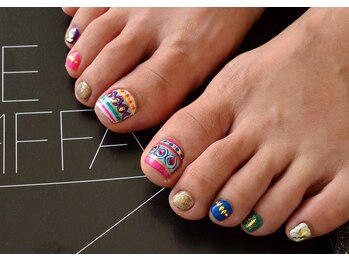 ネイルサロン プルミエール(Premiere)/カラフルフット