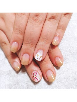 ラバーズネイル(Lover's Nail)/干支ネイル