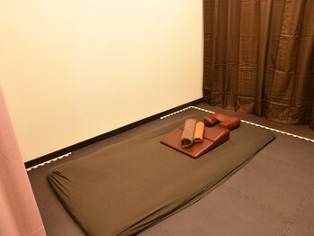 おおば指圧治療院/当院は布団で施術いたします