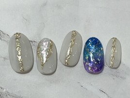 【初回オフ無料】ミラーネイル