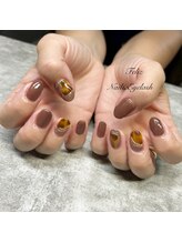 フェリス(Feliz)/べっ甲ネイル