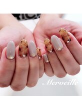 マーベイユ(Merveille)/べっ甲アート×ワンカラー