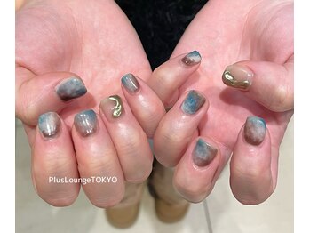 ニュアンスもやもやネイル[原宿]