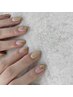 ハンド◆オーダーアートS◇30分アート+ワンカラー￥8550→￥8200(パーツ代別
