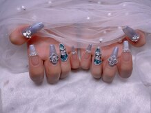 ユミ(U mi)/チップ長さ出し>アートやり放題