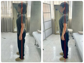 ルーツ 武蔵小杉(R∞ts)/頭の位置に注目