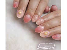 コムネイル(komu nail)/2～4本アート/オプション追加