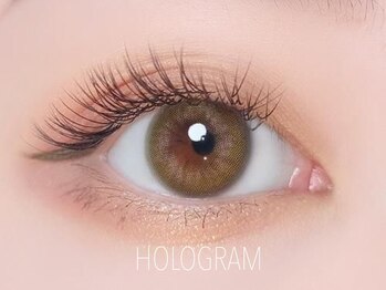 ホログラム アイラッシュ 六本木(HOLOGRAM)の写真/【3Dボリュームラッシュ80束(240本)¥4800/税込】まつげの負担を減らし華やかな目元に！※ずっとオフ無料♪