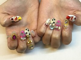 キャラクタースカルプネイル