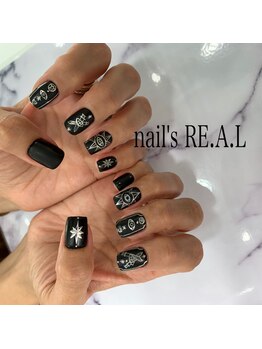 ネイルズリアル 倉敷(nail's RE.A.L)/個性的ネイル