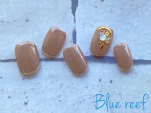 ネイルアンドまつげエクステ ブルーリーフ 四谷三丁目店(Blue Reef)/シンプルネイル