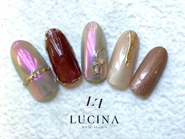 l-83 オーロラ×リングネイル