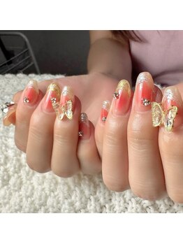 わがままキャット/チークネイル