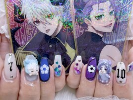 3Dパーツ ゴテゴテネイル