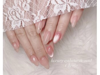 微粒子マグ×ミラーネイル