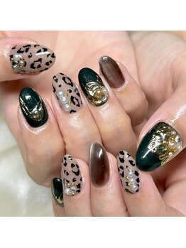 ソラール(SOLAR)/秋のアニマルネイル♪