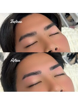 エムズアイブロウ 大和西大寺(M’sアイブロウ)/メンズハリウッドブロウリフト