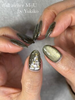 ネイル アトリエ ミジュ(nail atelier MijU)/クリスマネイル