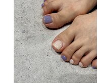 モツヲネイル(motsu.O! NAIL)/巻き爪用ジェル×ライラック風