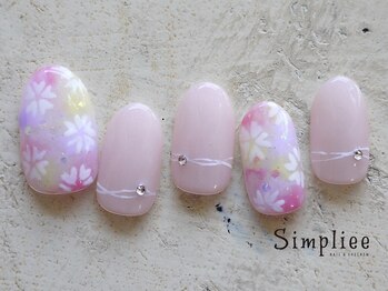 シンプリー ネイルアンドアイラッシュ 祖師谷大蔵店(Simpliee Nail&Eyelash)/雑誌掲載アート
