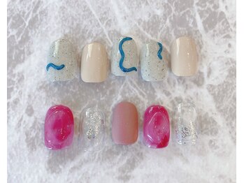 ネイルサロン ティフィン(tiffin)/~1月monthly design~