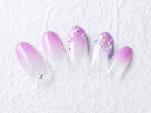 ホクレア(Hokule'a)/紫陽花ネイル