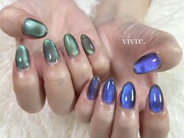 マグネット/ワンカラー/アシメ