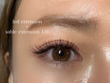 サロン ド エクラ(salon de eclat)/【LED】セーブルエクステ120本