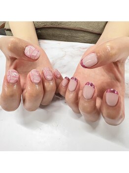 ガレ(Galet)/ちぐはぐネイル!