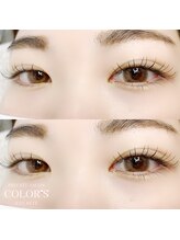 カラーズ ネイル アンド アイ(COLOR'S NAIL&EYE)/フラットマットラッシュ80本