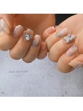 リアンスネイル ヴィヴィッド 岡山店(LianS nail ViViD)/ナチュラル＋パーツ