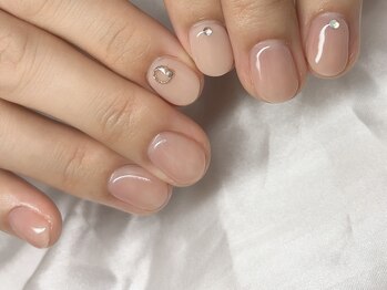 シンプルベージュアート