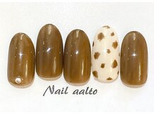 ネイル アアルト 本厚木駅前店/シンプル・オフィス系6600円