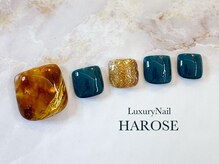 ラグジュアリーネイル ハローズ(HAROSE)/フットマンスリージェルコース
