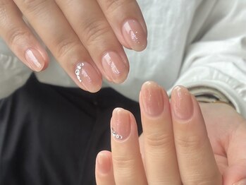 人気のチークネイル!