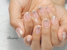 リル(relle)/グラデーション＋ミラーネイル