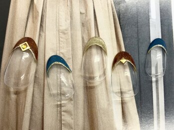 シエルネイルスタジオ 新宮店(Ciel nail studio)/【８２００円】べっ甲フレンチ