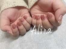 エリナネイルサロン池袋(Alina Nail Salon)/チェックネイル