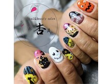 杏 滋賀南草津店/ハロウィンネイル