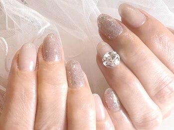 リュールネイル(lueur nail)/ワンカラービジュー