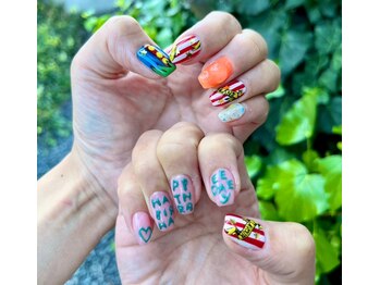 アバンギャルド(Avantgarde)/【福山市ネイル】20代ネイル