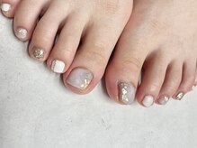 マニ ネイル ケア 京都店(mani nail CARE)/ふんわりニュアンスアート