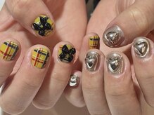 アイネイルズ 天神今泉店(I-nails)/【hinako.t】個性派ポップリボン