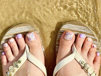 エタニティー(Eternity)の写真/【選べるデザイン】70種類の豊富なデザイン×オフ込み90分¥7150◇時短施術☆春カラーを足元から先取り♪