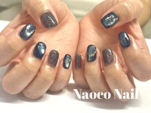 ナオコネイル(Naoco Nail)/艶＊星座ネイル＊大人ニュアンス