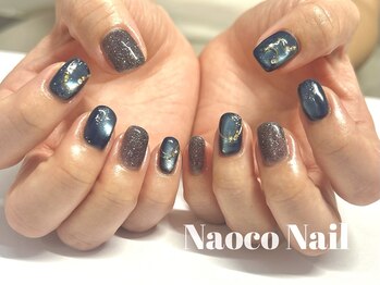 ナオコネイル(Naoco Nail)/艶*星座ネイル*大人ニュアンス