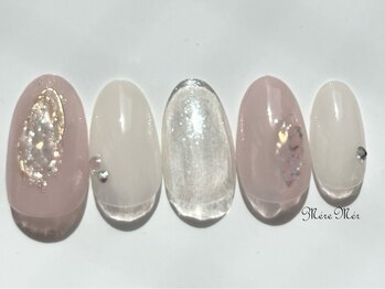 パラジェル認定サロン メールメール 池袋店(MereMer)/ぷっくりニュアンスネイル