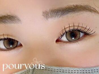 ネイルサロン プール ヴー(Nail Salon Pour Vous)/【マツエク160本/フラット】