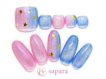 津田沼ネイルサロン サパラ(sapara)/ハンドフットセット定額¥11,499