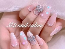 エムズ ネイルサロン(M2)/長さだしワンホンネイル